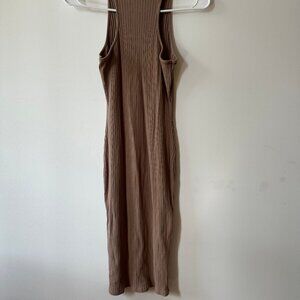 Beige Over the knee Dress, XS